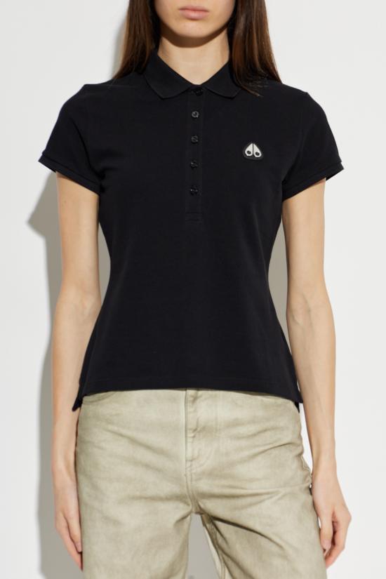 26SS 무스너클 폴로 티셔츠 M16LT743 292 BLACK DOM - MOOSE KNUCKLES