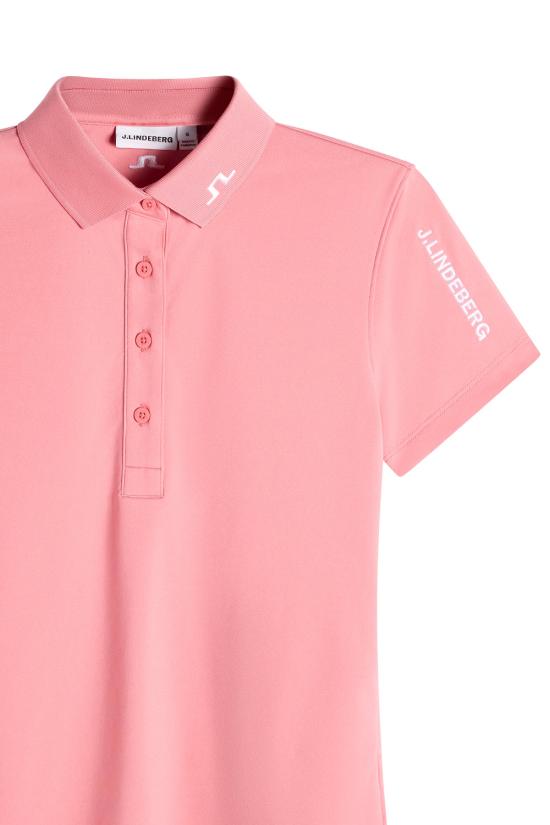 26SS 제이린드버그 여성 투어 테크 폴로 GWJT14814 S226 FLAMINGO PLUME DOM - J LINDEBERG