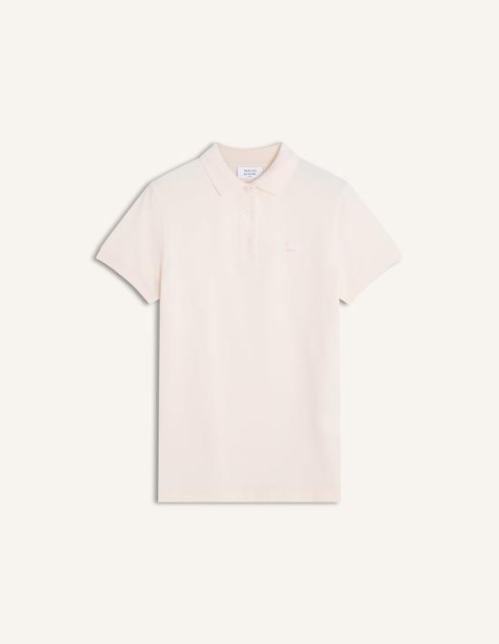 26SS 메종키츠네 베이비 폭스 레귤러 폴로 티셔츠 MW00202KP00010448 MAUVE DOM