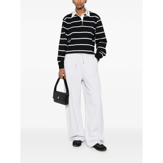 26FW 아미리 폴로 티셔츠 AWTOJR1090 001 BLACK WHITE - AMIRI