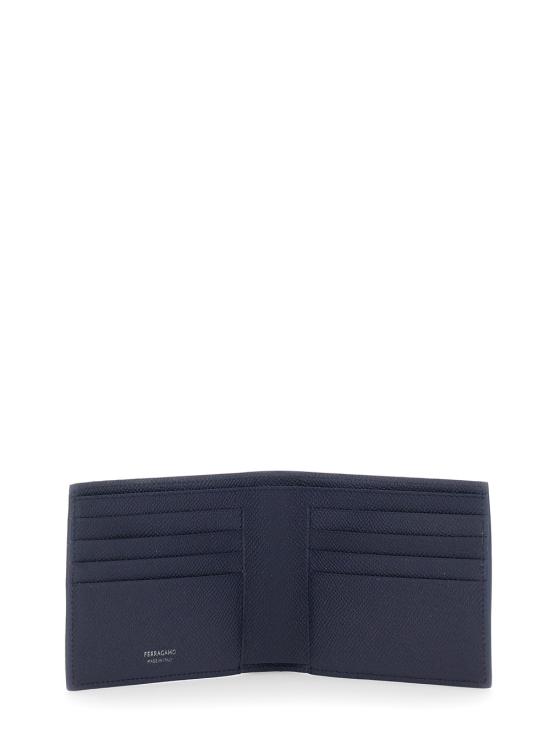 26FW 살바토레 페라가모 간치니 반지갑 6614570796683 Blu - SALVATORE FERRAGAMO