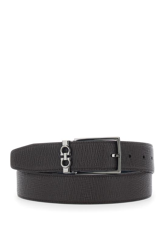26FW 살바토레 페라가모 리버시블 어드저스터블 간치니 벨트 67A0370785999 Brown