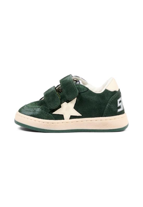 26FW [키즈] 골든구스 스니커즈 GJF00501 F008055 35924 GREEN - GOLDEN GOOSE