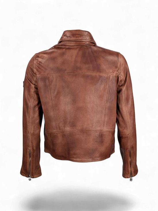 26SS 페트레이 가죽 자켓 PED556199011855477 Brown - PEUTEREY