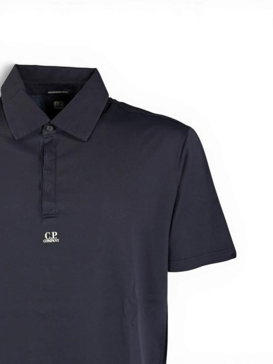 26SS 씨피 컴퍼니 폴로 티셔츠 20CMPL116A006374G888 Blue - C.P. COMPANY