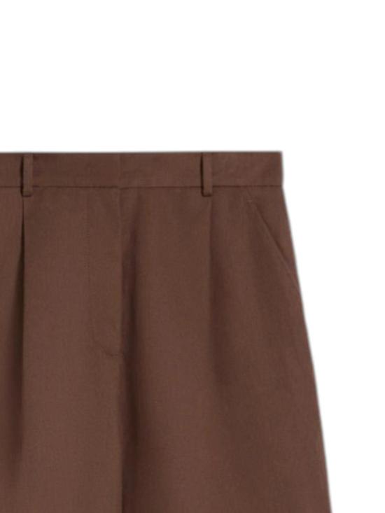 26SS 위켄드막스마라 숏팬츠 261514102265001E15 Brown - WEEKEND MAX MARA