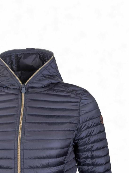 26SS 세이브더덕 숏패딩 D33620WIRIS22ALEXA90010 Blue - SAVE THE DUCK