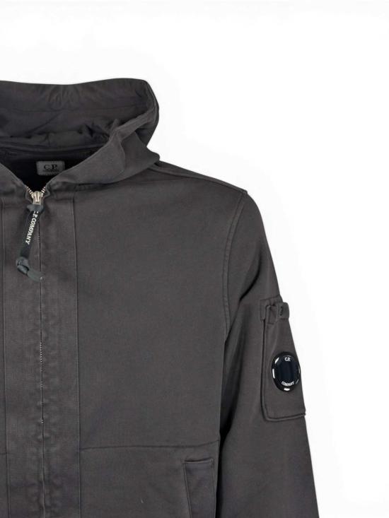 26SS 씨피 컴퍼니 후드 티셔츠 20CMSS039A110044G999 Black - C.P. COMPANY