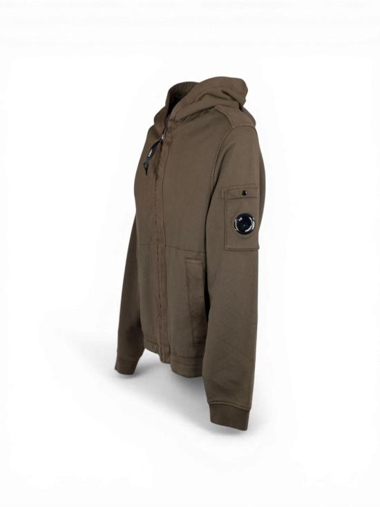 26SS 씨피 컴퍼니 후드 티셔츠 20CMSS039A110044G683 Green - C.P. COMPANY