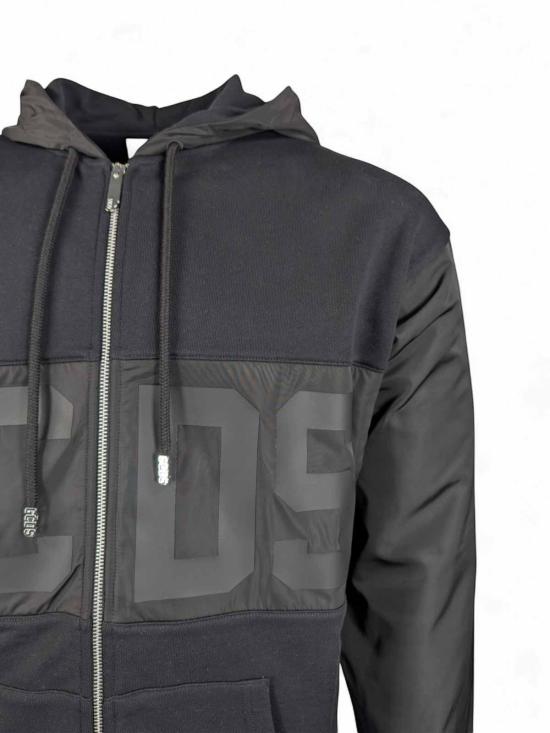 26SS 지씨디에스 후드 티셔츠 Z0MLQE143F004999B Black - GCDS