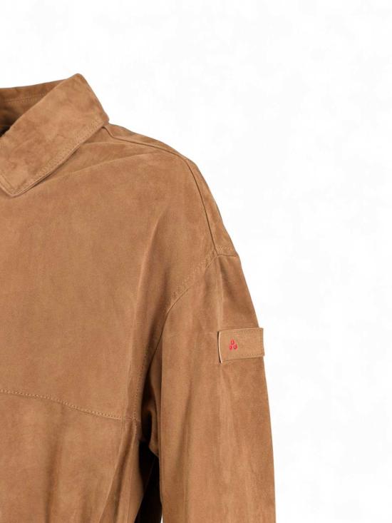 26SS 페트레이 가죽 자켓 PED556399012407466 Brown - PEUTEREY
