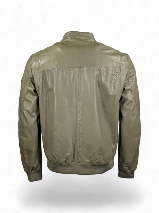 26SS 페트레이 가죽 자켓 PEU541399012334471 Green - PEUTEREY