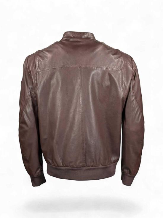 26SS 페트레이 가죽 자켓 PEU541399012334961 Brown - PEUTEREY