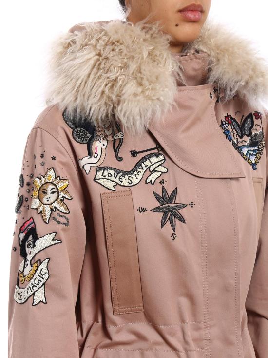  발렌티노 가라바니 롱패딩 NBCCK3722C0X42 Nude Neutrals - VALENTINO GARAVANI