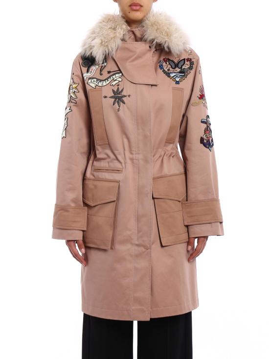  발렌티노 가라바니 롱패딩 NBCCK3722C0X42 Nude Neutrals - VALENTINO GARAVANI
