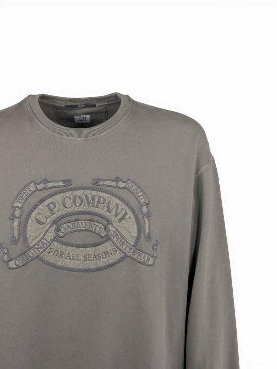 26SS 씨피 컴퍼니 긴팔 티셔츠 20CMSS217A006090O921 Grey - C.P. COMPANY