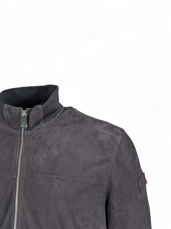 26SS 페트레이 가죽 자켓 PEU574399012407215 Blue - PEUTEREY