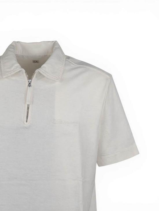 26SS 씨피 컴퍼니 폴로 티셔츠 20CMPL260A006057O103 White - C.P. COMPANY