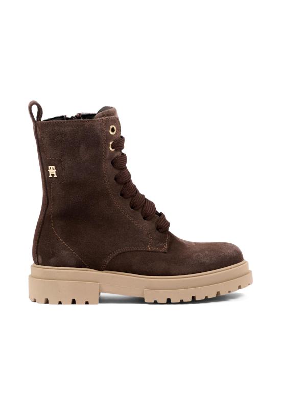 26FW [키즈] 타미힐피거 미들 부츠 T4A5 35172 1429525 BROWN