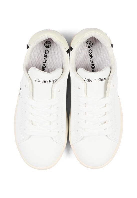26FW [키즈] 캘빈클라인 스니커즈 V3X9 83447 1355Y631 WHITE - CALVIN KLEIN
