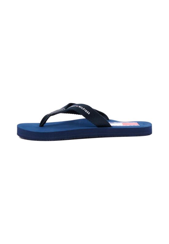 26SS [키즈] 타미힐피거 플립플랍 T3X8 34408 0058800 BLUE - TOMMY HILFIGER