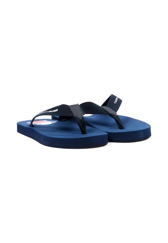 26SS [키즈] 타미힐피거 플립플랍 T3X8 34408 0058800 BLUE - TOMMY HILFIGER