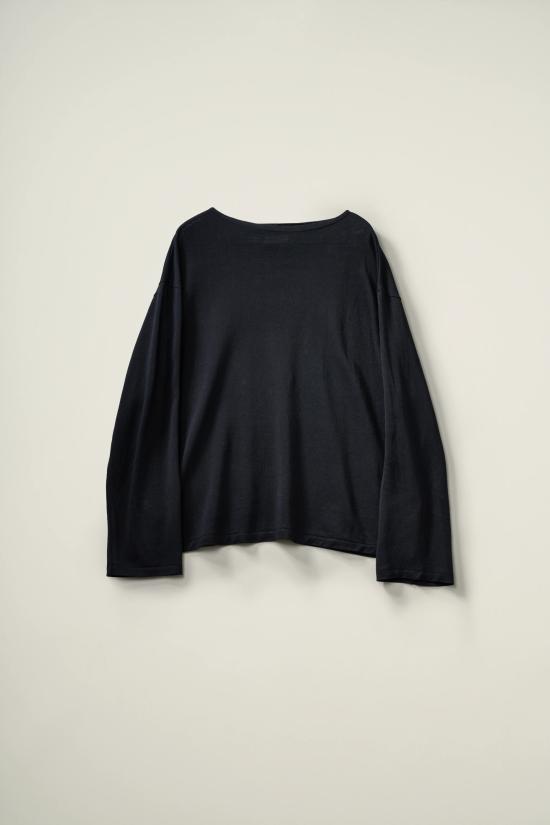 26SS 캡틴 선샤인 긴팔 티셔츠 KS26SCS13 BLACK DOM