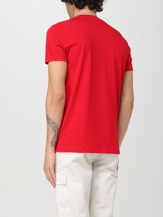 26SS 라코스테 피마 코튼 저지 크루넥 티셔츠 TH6709240 RED DOM - LACOSTE