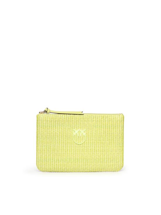 26SS 핑코 클러치/파우치 106763 A39YVV0Q APPLE GREEN