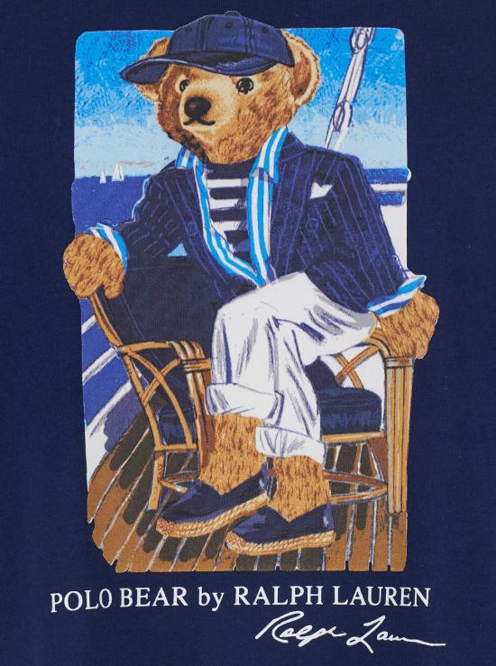 26FW 폴로 랄프로렌 반팔 티셔츠 710B21964001 Blu - POLO RALPH LAUREN