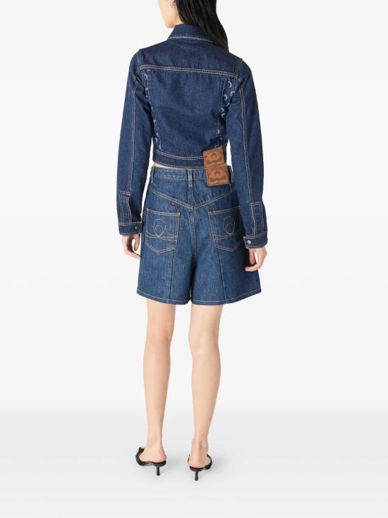 26SS 마린세르 데님 숏팬츠 WSH018ARDEN0002 BL80 Blu - MARINE SERRE