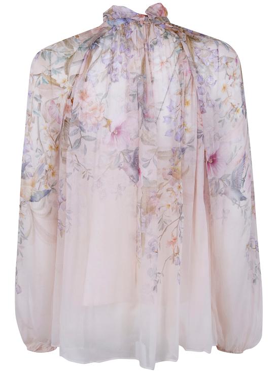 26SS 짐머만 블라우스 0991TC261 CRMAV NUDE NEUTRALS - ZIMMERMANN