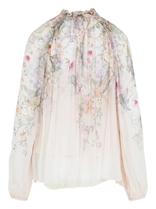 26SS 짐머만 블라우스 0991TC261 CRMAV NUDE NEUTRALS - ZIMMERMANN