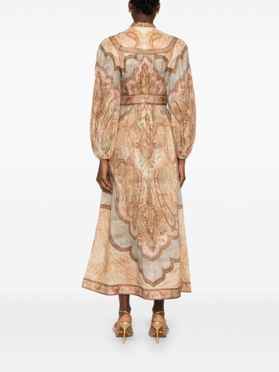 26SS 짐머만 미디 원피스 5753DRS262 TPML NUDE NEUTRALS - ZIMMERMANN