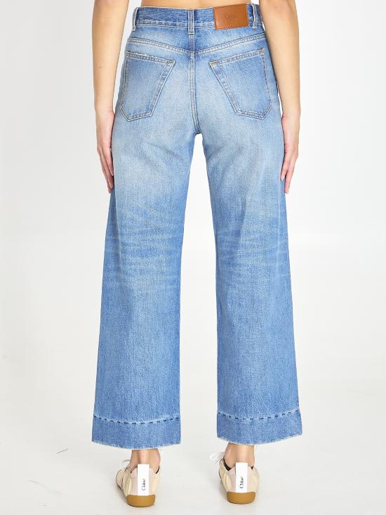 26SS 끌로에 데님 팬츠 CH26SDP43252 40R BLUE - CHLOE