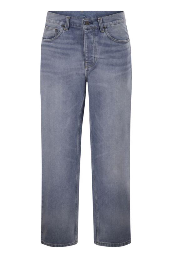 26FW 칼하트 WIP 메이틀랜드 데님 뉴엘 팬츠 I029208 01WI MEDIUM DENIM