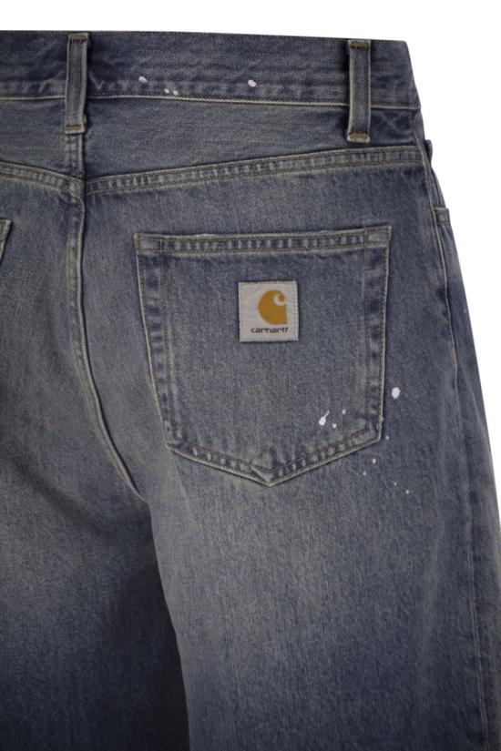 26FW 칼하트 WIP 데님 숏팬츠 I037028 01EJ MEDIUM DENIM - CARHARTT WIP
