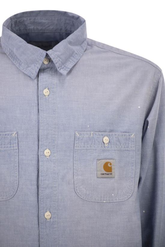 26FW 칼하트 WIP 긴팔 셔츠 I036919 010L LIGHT BLUE - CARHARTT WIP