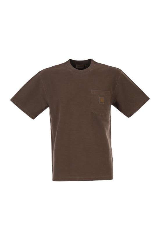 26FW 칼하트 WIP 반팔 티셔츠 I036863 47GD TOBACCO