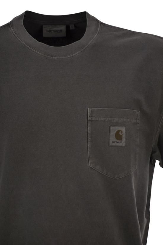 26FW 칼하트 WIP 반팔 티셔츠 I036863 89GD ANTHRACITE - CARHARTT WIP