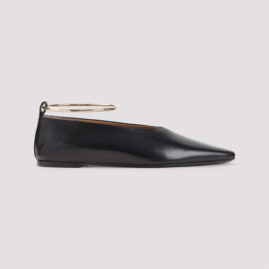 26FW 질샌더 플랫 슈즈 J15WZ0039P7588 001 BLACK - JIL SANDER