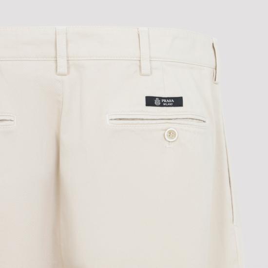 26FW 프라다 스트레이트 팬츠 UP0434SOOO192A F0036 NUDE NEUTRALS - PRADA