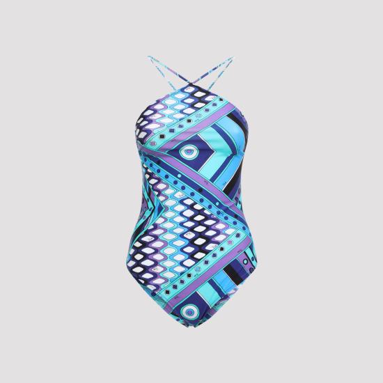 26FW 에밀리오푸치 비키니 수영복 6HMC316H895 P20 BLUE - EMILIO PUCCI