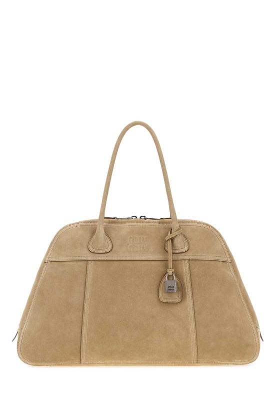 26FW 미우미우 토트백 5BB1952CSS F0379 BEIGE O TAN