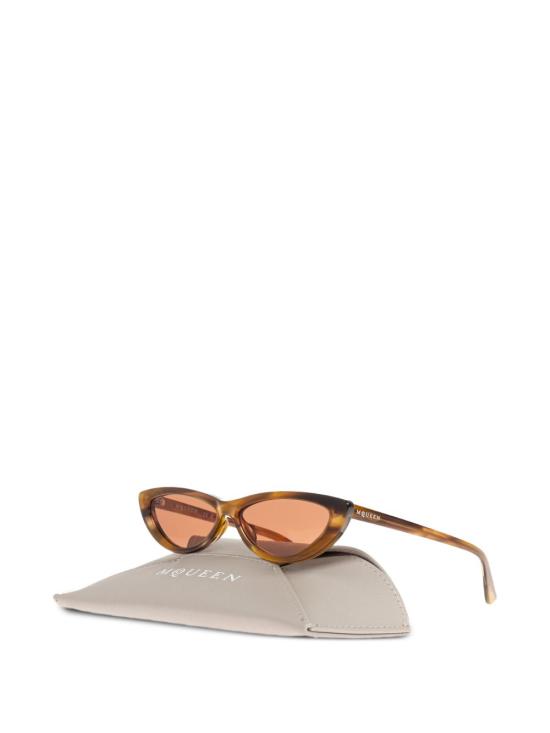 26SS 알렉산더 맥퀸 선글라스 852625J07492312 BROWN - ALEXANDER MCQUEEN