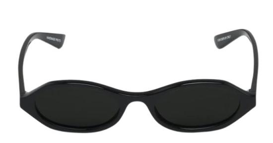 26SS 알렉산더 맥퀸 선글라스 861654J07491056 BLACK