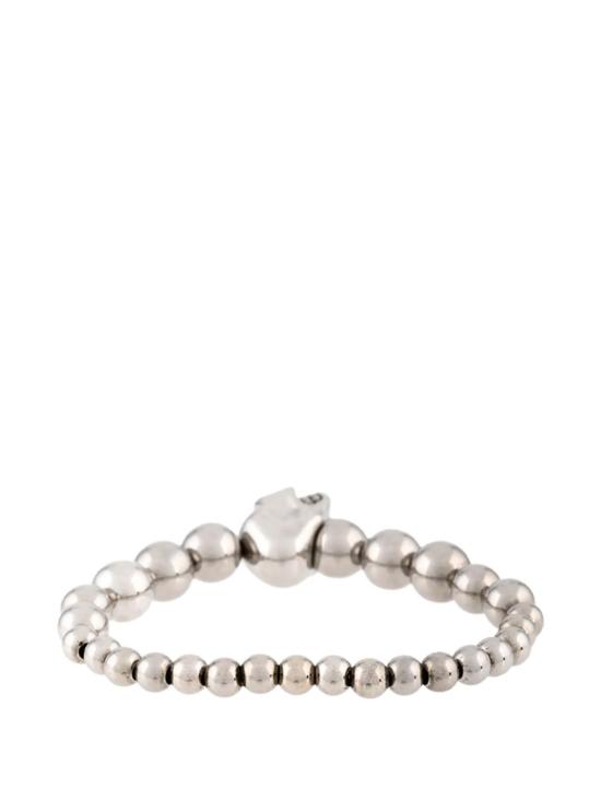 26SS 알렉산더 맥퀸 브레이슬릿 858374J160Y0446 SILVER TONE - ALEXANDER MCQUEEN
