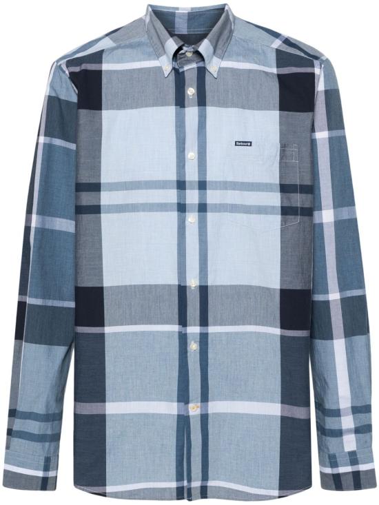 26SS 바버 긴팔 셔츠 MSH5071MSHTN22 BLUE