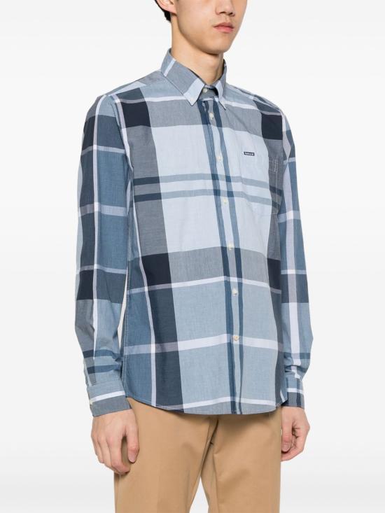 26SS 바버 긴팔 셔츠 MSH5071MSHTN22 BLUE - BARBOUR