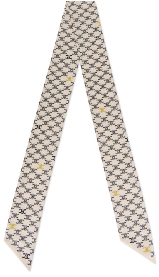 26SS 셀린느 머플러/스카프 AA0A63L12 12CM CREAM - CELINE